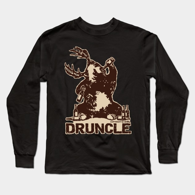 Druncle Long Sleeve T-Shirt by NewSignCreation